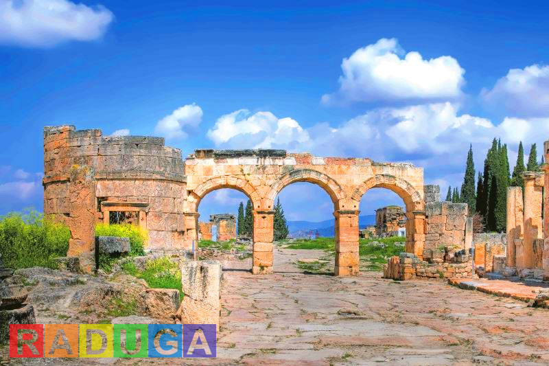 Экскурсия в Памуккале из Бодрума Фото и Цена  Бассейн Клеопатры 